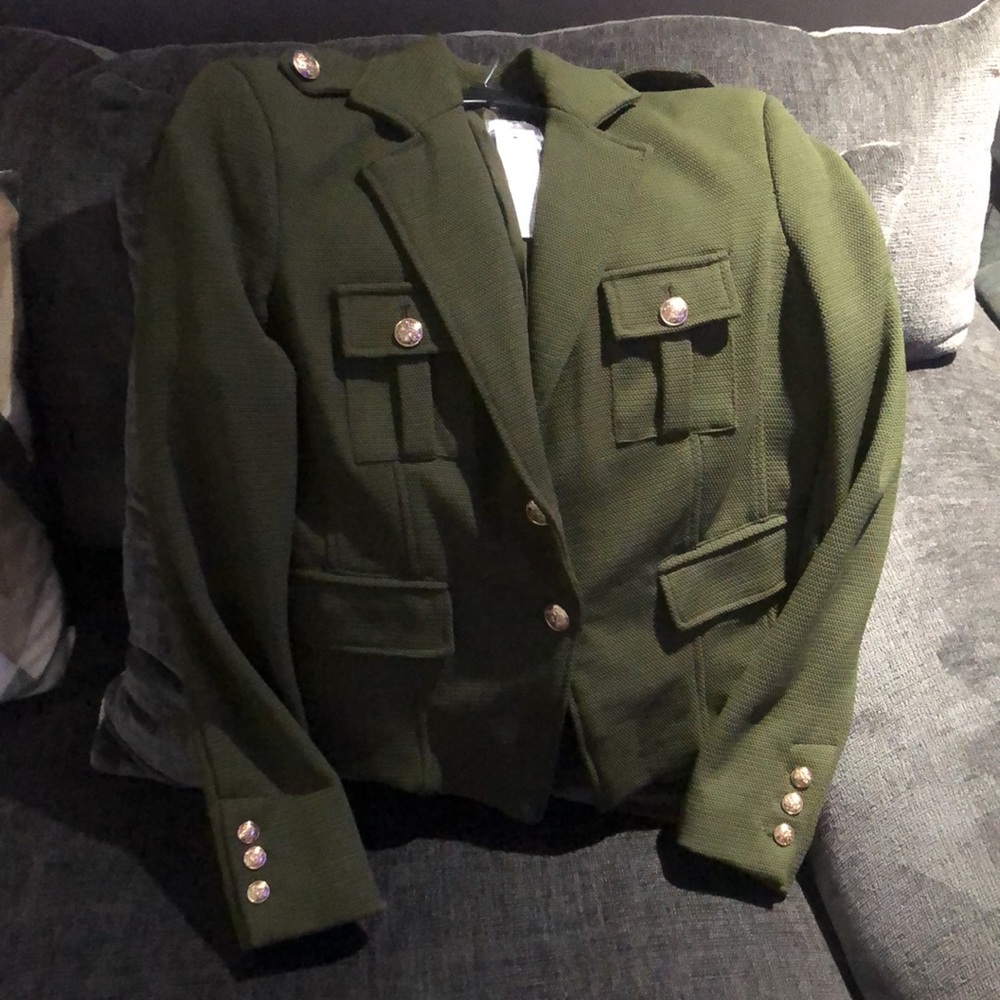 Military dress blazer New York and company